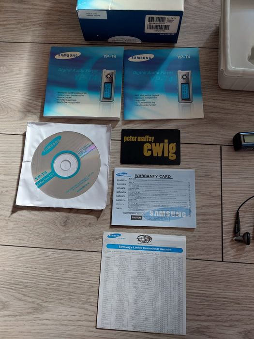 Vand Player Audio mp3 Samsung YP-T4