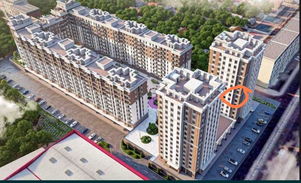 Продается своя 3х комн в рассрочку ! ЖК  Паркент Плаза с кадастром