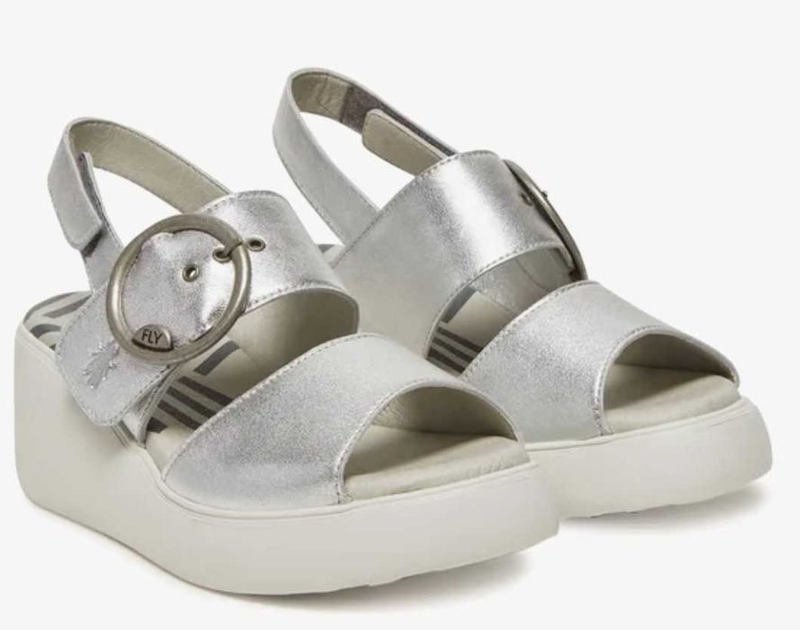 Сандали Fly London, естествена кожа