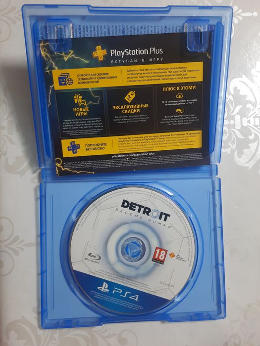 Продам диск PS4 Detroit