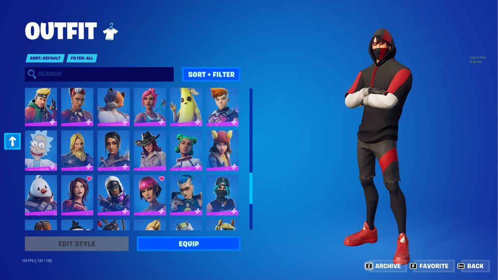 Продам аккаунт Fotnite