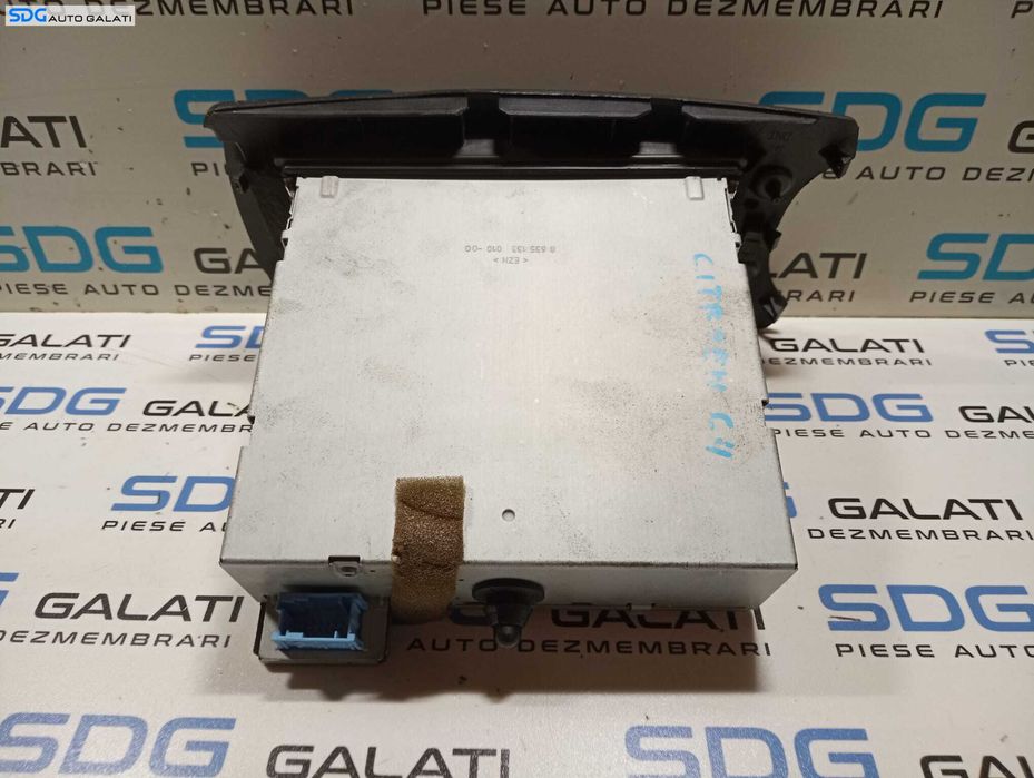 Magazie 5 CD-uri Blaupunkt Citroen C4 2004 - 2010 Cod 9663723177 7607769071 [M4699]