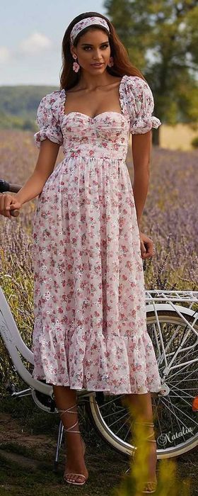 Дълга дамска рокля