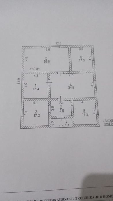 Түркістан қаласында үй сатылады..
