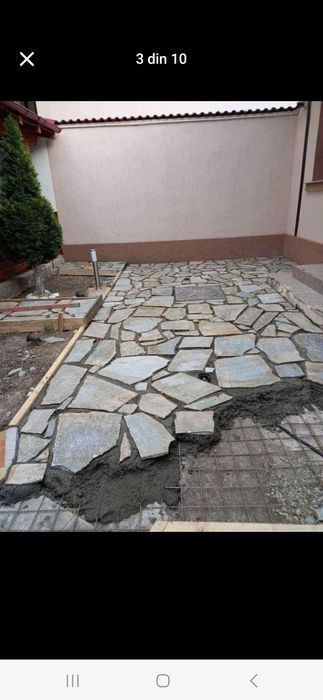 Piatra  naturala amenajari curti