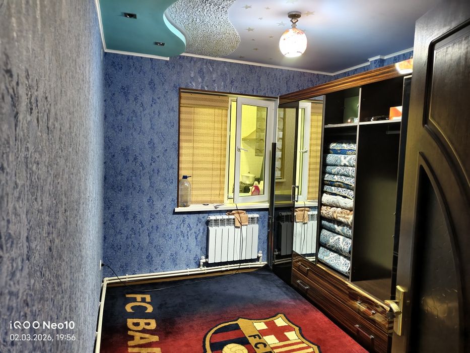 Qarshi markazida tayyor yashash uchun 3 xonali kvartira!