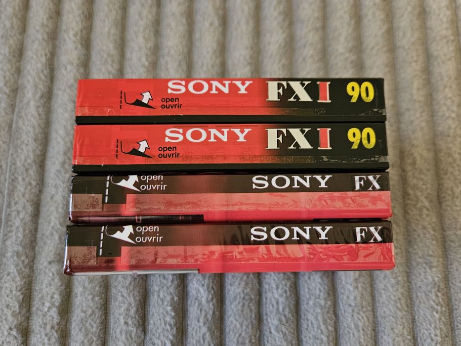 4 Casete Audio Sony