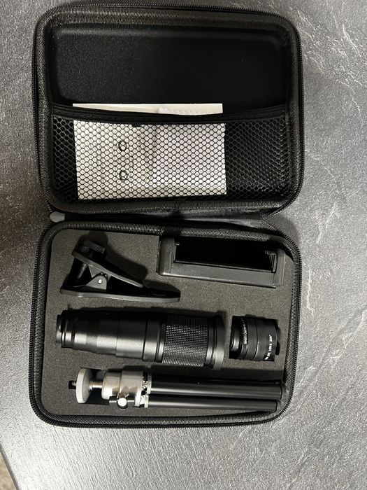 Комплект 4в1 професионални обективи за смартфон Apexel APL-22x105.