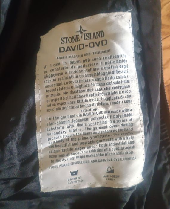 Мъжко яке Stone Island David-Ovd