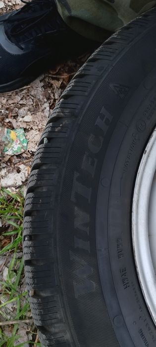 4бр. Зимни гуми 195/65 R15 Viking (DOT 23) + ОРИГИНАЛНИ КОВАНИ Джанти 5х112 за VW/Audi/Skoda