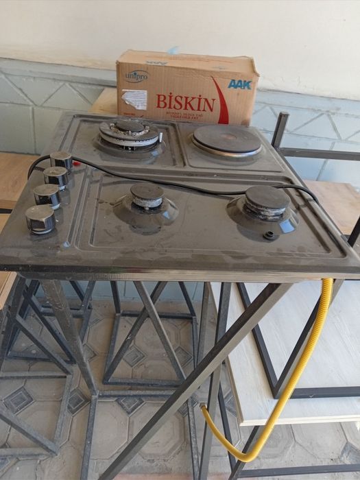 Gaz plita yengide yaqinda olingan zor ishlidi