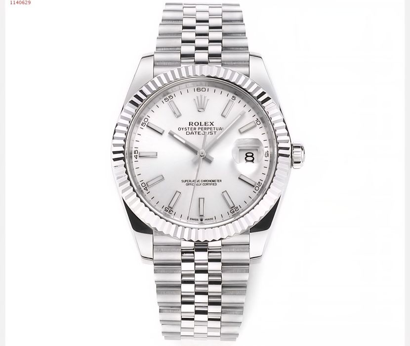 Rolex Datejust  Silver Dial, Jubilee