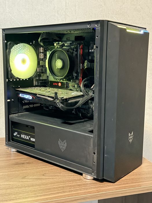 СПЕШНО AMD Ryzen 5 5500 + NVIDIA GeForce GTX 1650 (4GB)