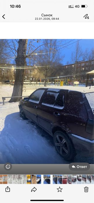 Продам машину гольф 3