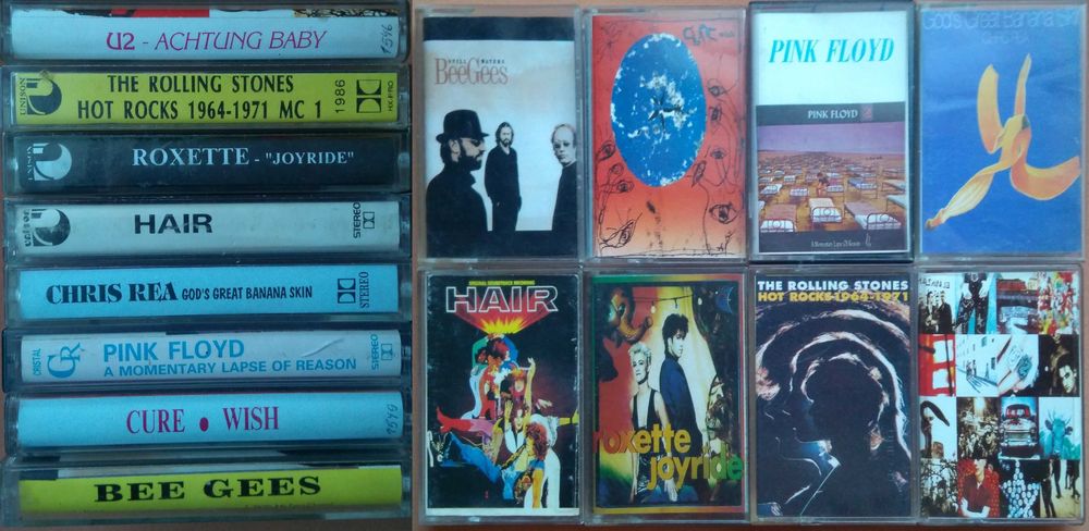 #3 - Аудио касети - неофициални издания, рок, хард, хеви. 10 лв.