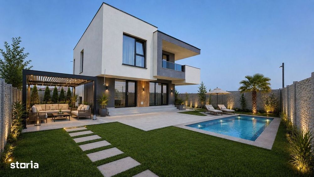 Vila Domnesti, Direct Dezvoltator,Complex privat, 6 camere,Curte 300mp