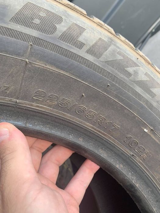 4бр Bridgestone Blizzak M+S 225/65/17