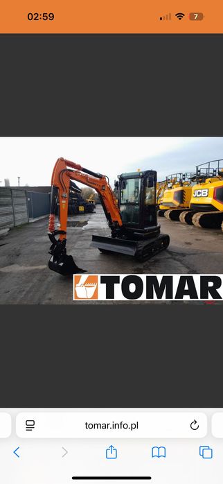 Mini excavator de închiriat