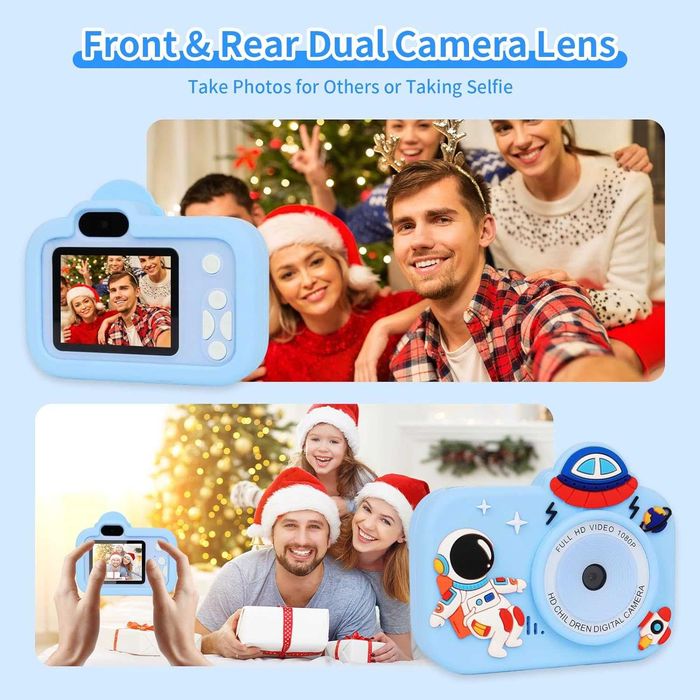 Camera Pentru Copii Foto/Video Micro SD 32GB inclus