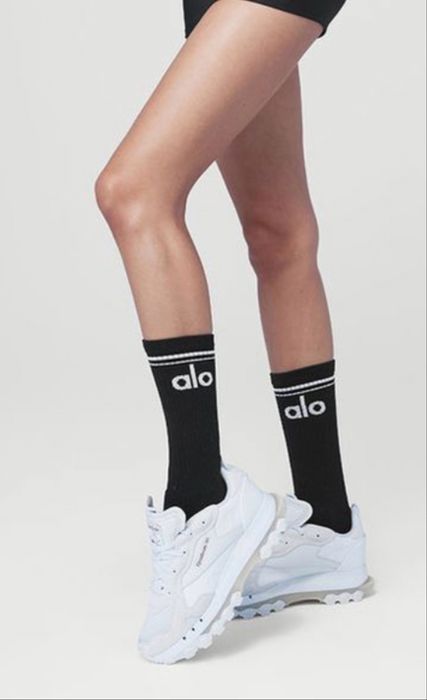 3 броя ALO yoga чорапи Unisex Throwback Crew Sock