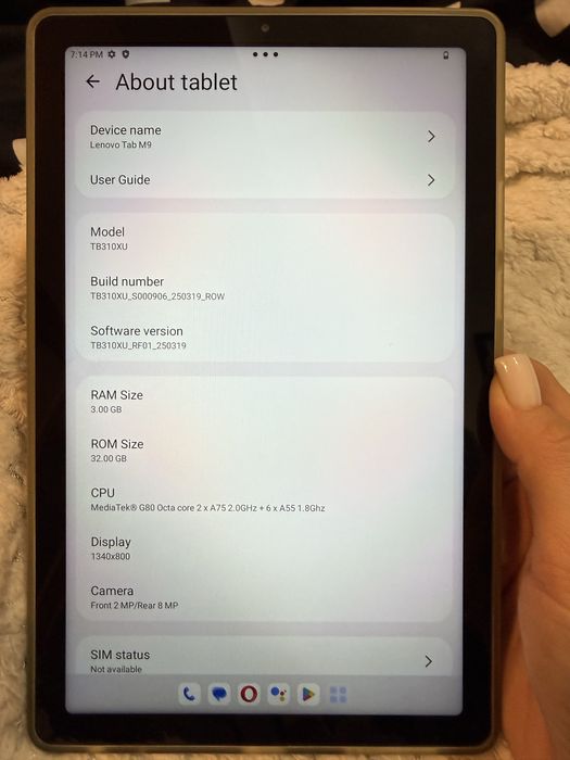 Tabletă Lenovo TabM9