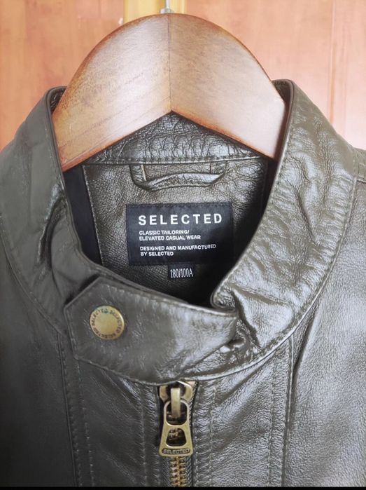 Кожаная куртка SELECTED