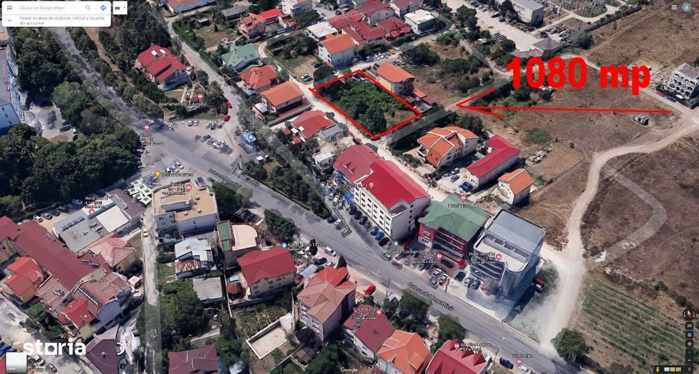 Teren Eforie Nord 360mp Ultracentral pe colt