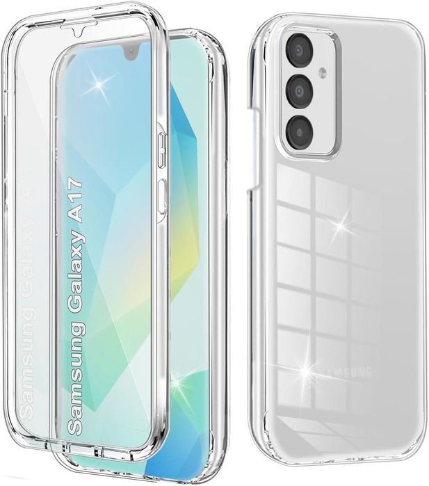 Прозрачен 360° Градуса Кейс Samsung Galaxy A17