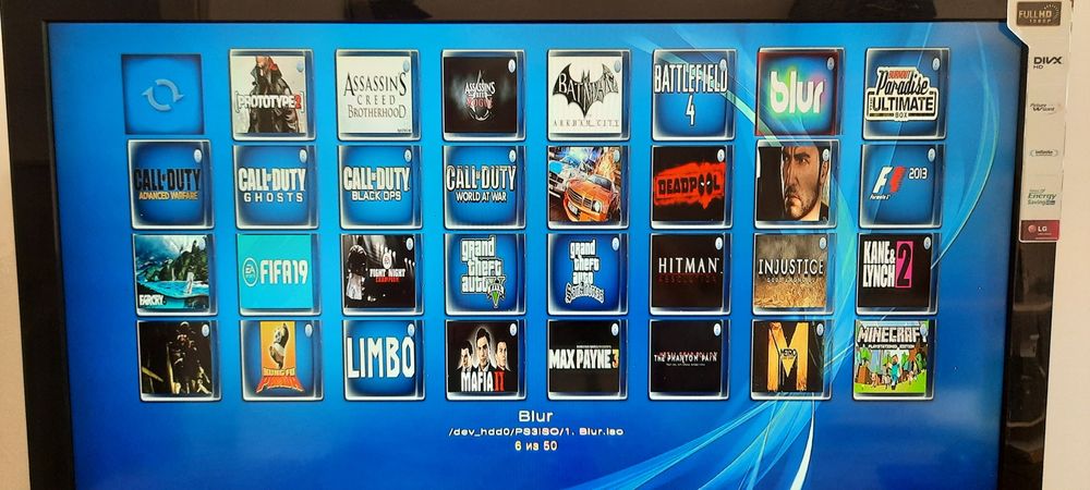 PlayStation 3 Super Slim 500GB Orginal ichida 42ta uyini bor + DASTAVK