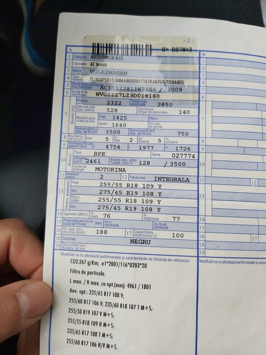 Macara geam oglinda vw touareg 7l