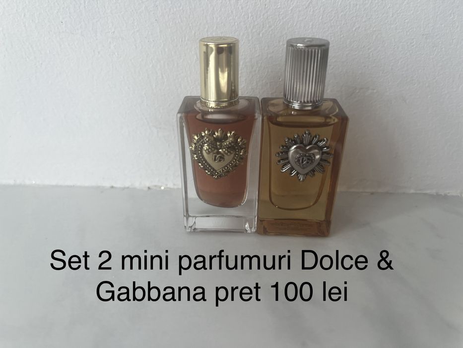 Seturi formate  din 2  mini parfumele in miniatura
