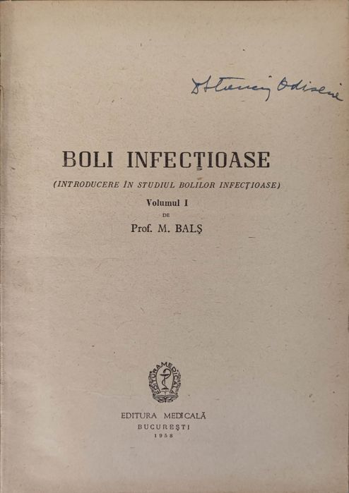 Carte Boli Infectioase M. Bals