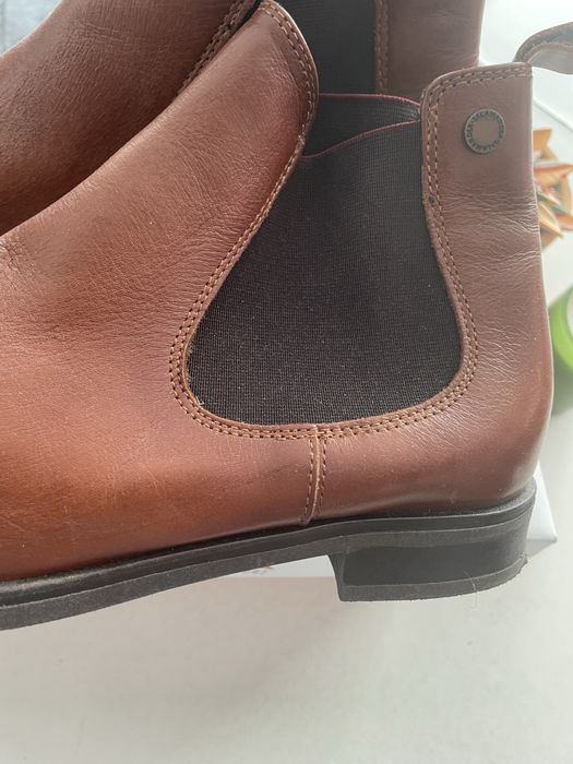 Salamander боти естествена кожа 38 номер