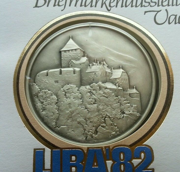Carte poștala "Liechtenstein (LIBA '82)"