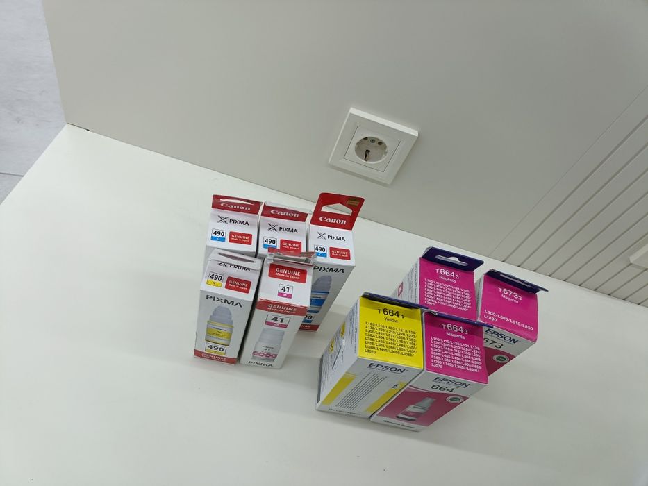 (Чернила) Краска для приниера Epson, Canon