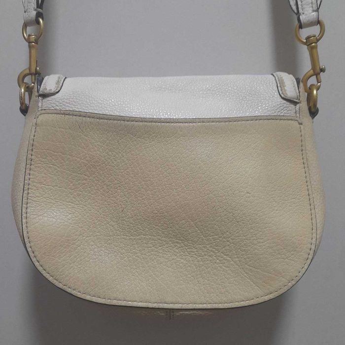 Сумка Coach Jade Colorblock Leather Saddle Bag