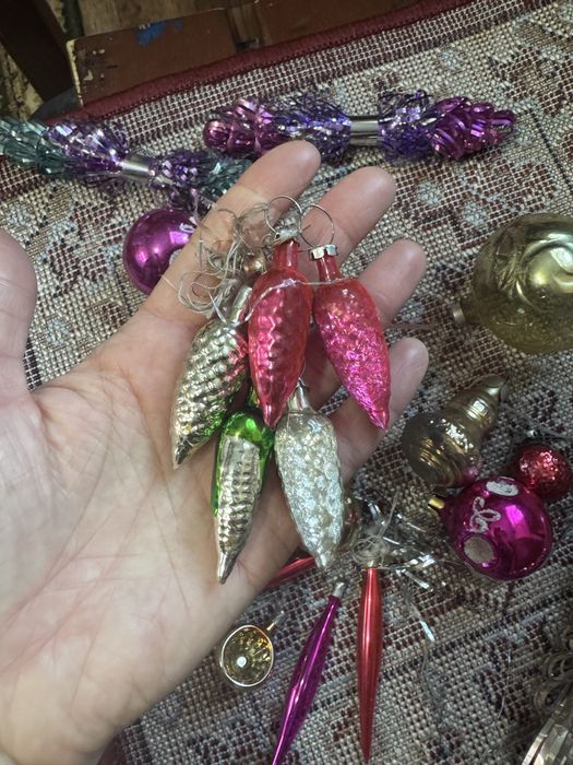 Елочные игрушки СССР в хорошем состоянии