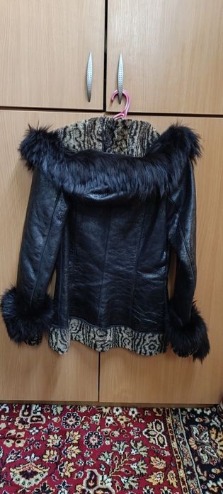 Дублёнка укороченная