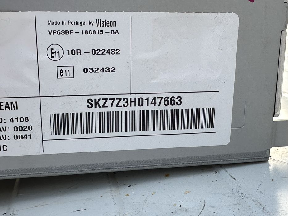 Multimedia Skoda Octavia 2, OEM, testata inainte de demontare