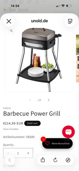 UNOLD Powergrill - Gratar electric