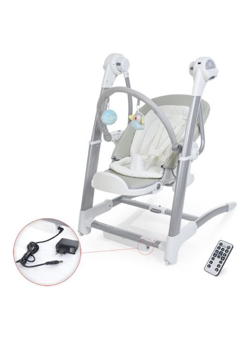 Детский стульчик + качели трансформер Maribel