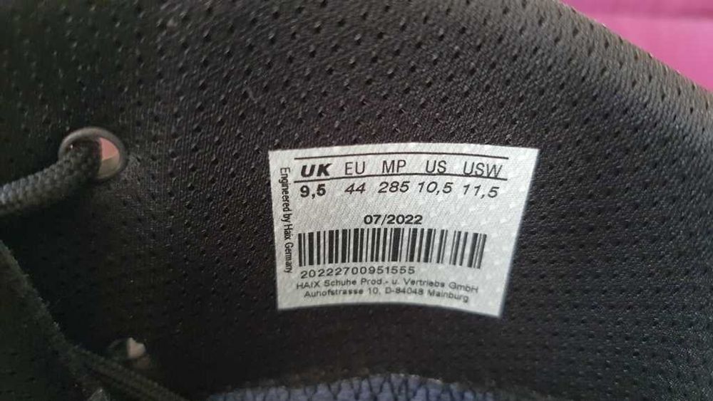 Ghete HAIX Ranger GSG9-S Goretex 2.0 O3 HRO FO SRC marimea 44, zero km