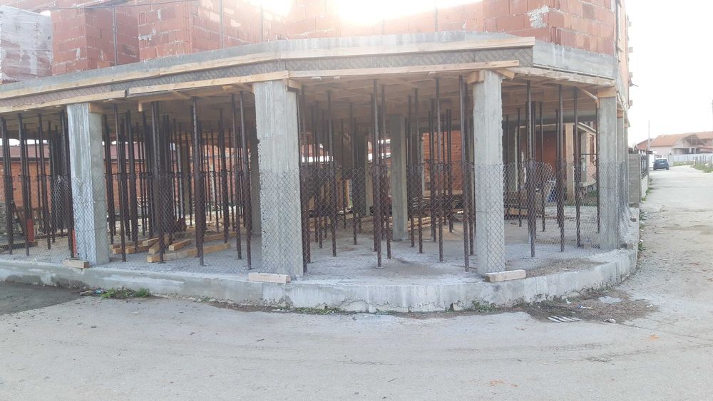 Шпризи , хюнебеци винтови подпори под наемм