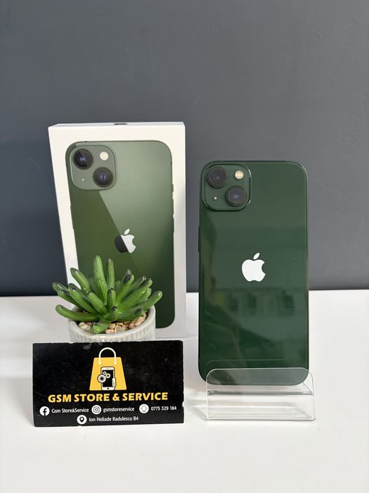 Iphone 13 128Gb Green 2 Ani Garantie Gsm Store&Service