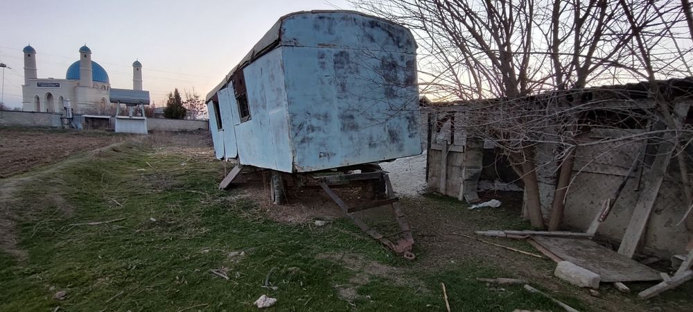 Вагон, УАЗға прицеп, цистерна 2тонна прицепімен