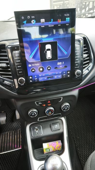 Navigatie android jeep compass
