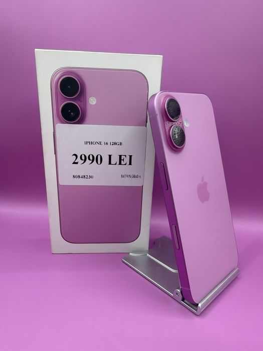 IPHONE 16 128GB •Matei Amanet Margeanului•48230