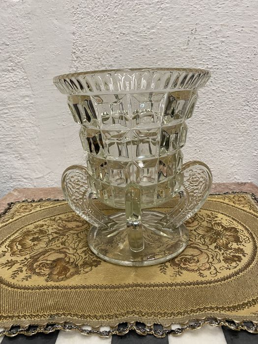 Голяма немска кристална ваза