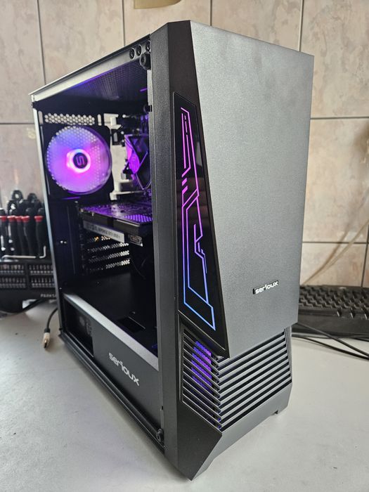 Unitate PC Gaming i5 7500 video 4GB GTX 1050TI 16GB RAM SSD