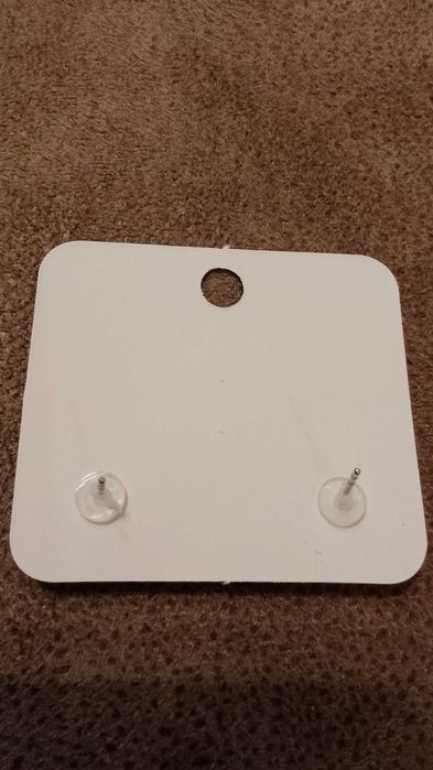 Бижута:Обеци с кристали Сваровски и висулка сърце